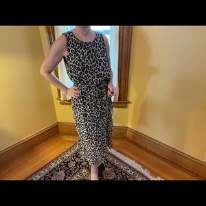 VINCE CAMUTO Leopard Print Dress